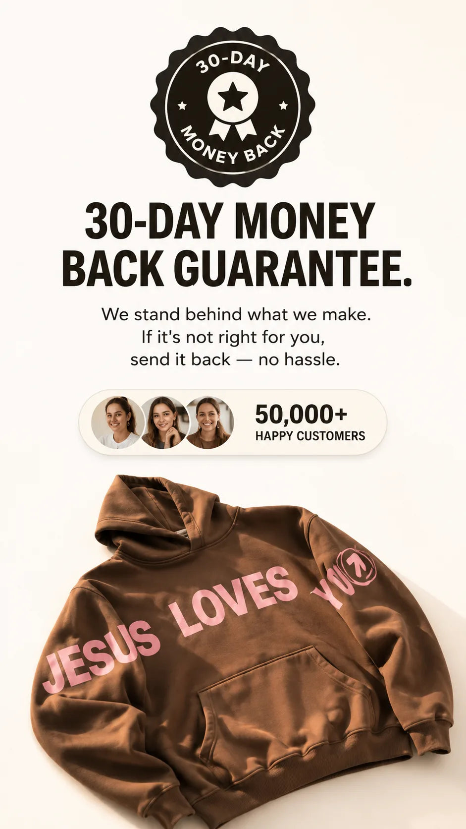 "Jesus Loves You" Hoodie